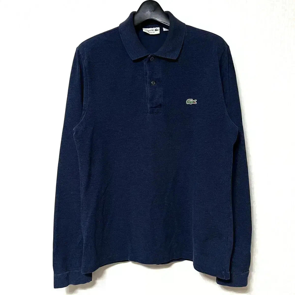 [S,90](Genuine) Lacoste Classic Fit Karati Long Sleeve Tee