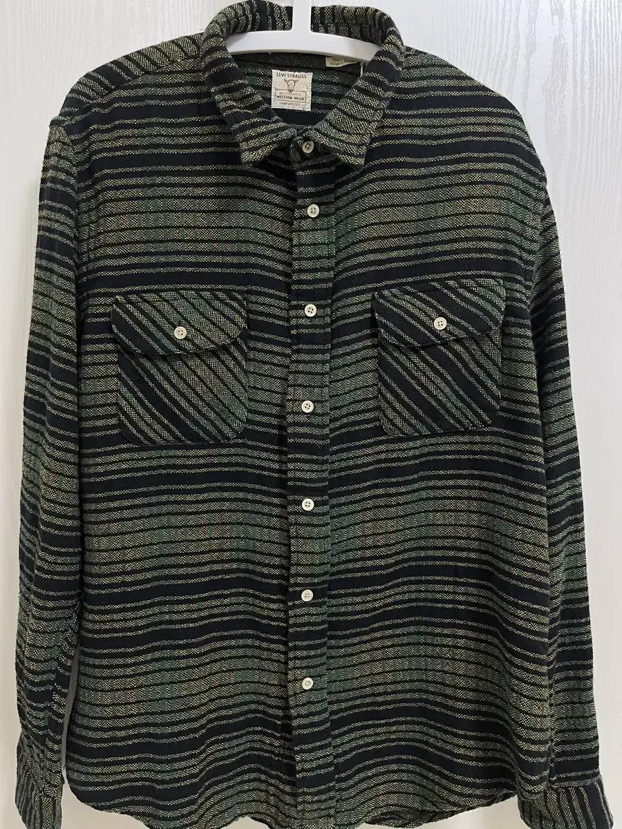 Levi's Vintage Clad LVC Short Horn Bottle Green Size L