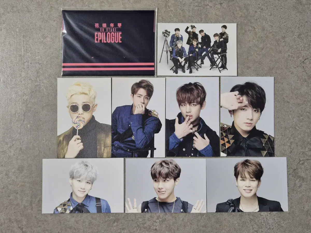 Bulk Bangtan Epoxy Mini-Photocards