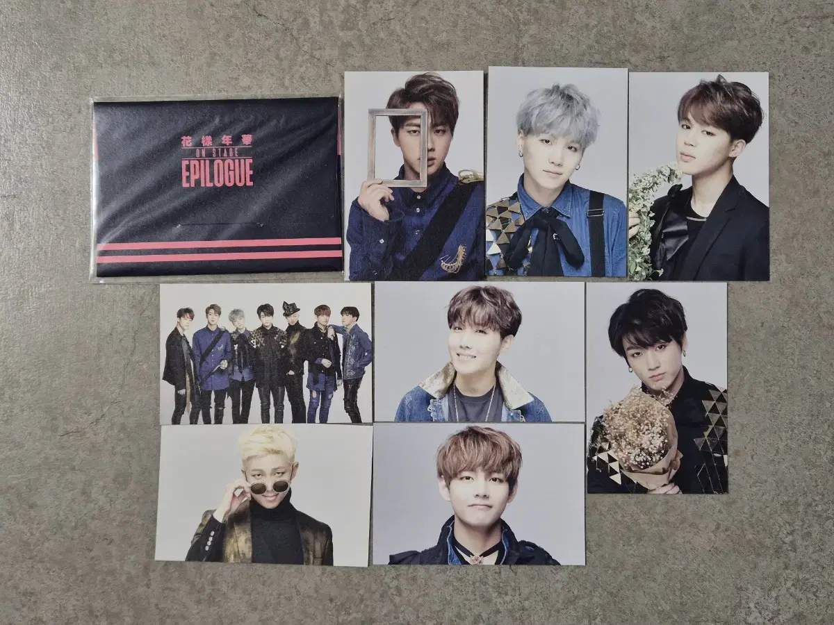 Bulk Bangtan Epoxy Mini-Photocards