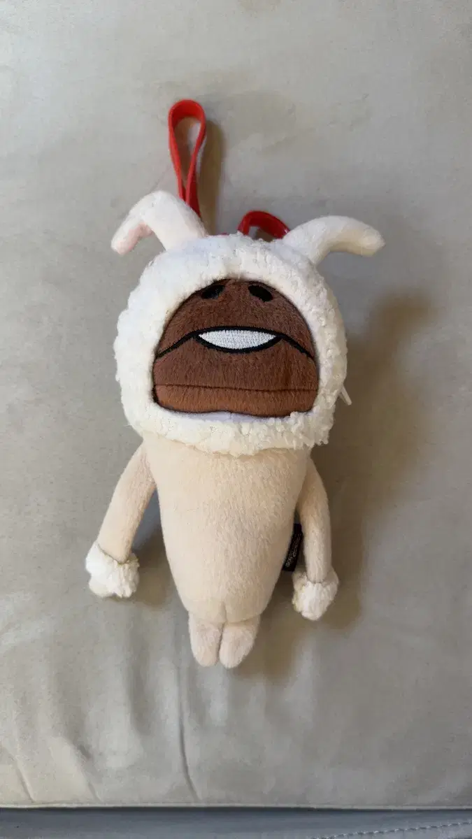 Rabbit Nameko Pouch Keyring