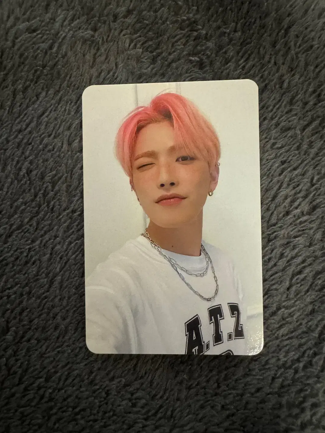 ateez hongjoong wonderwall photocard