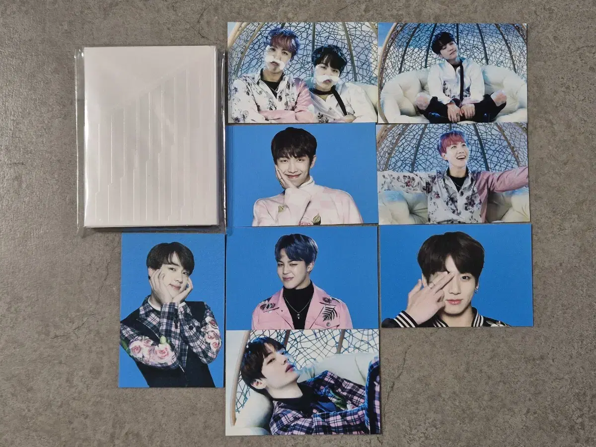 Bangtan Wings Cone Mini Photocards in Bulk