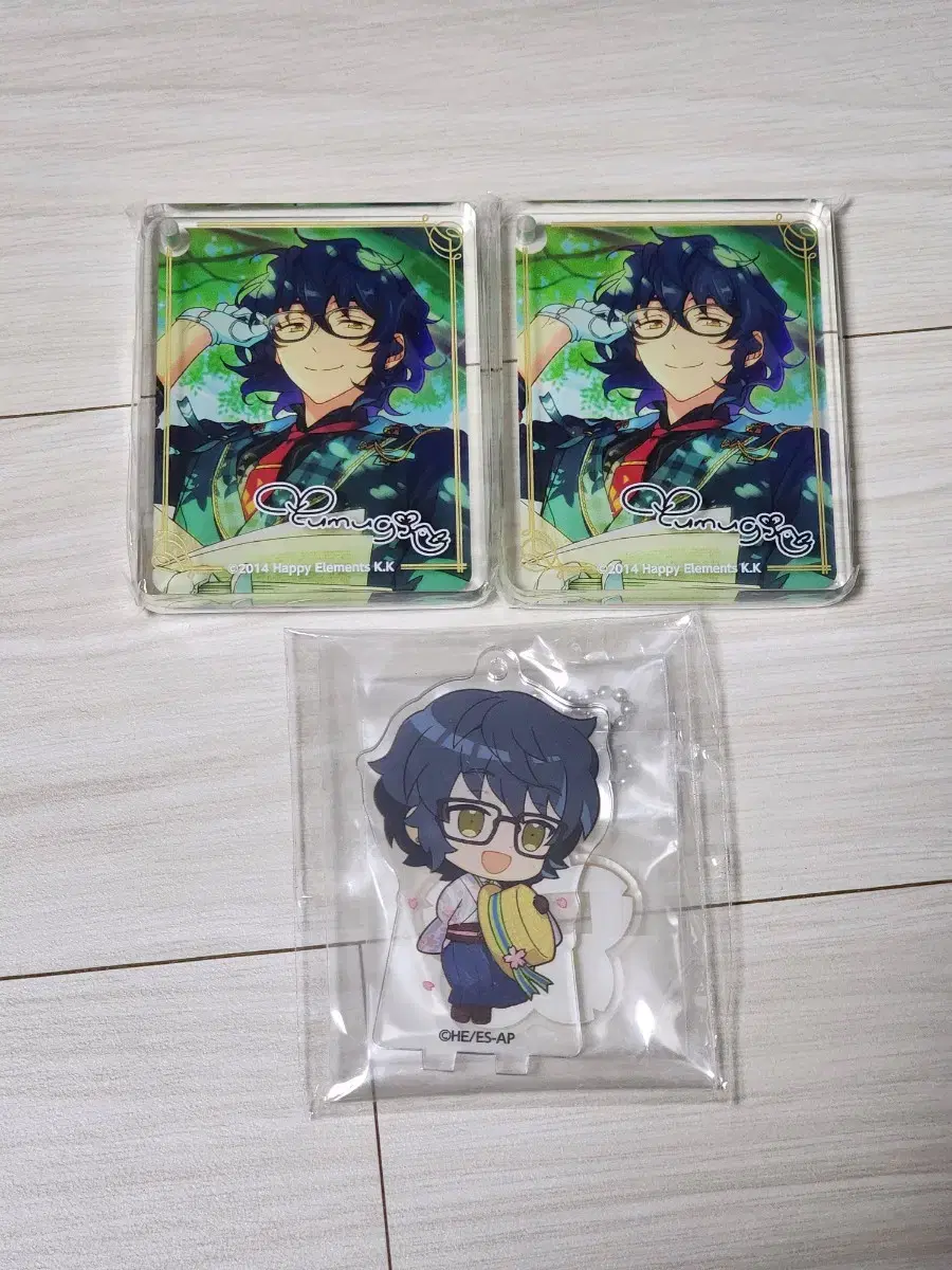 Angsta Tsumugi Korota acrylic stand keyring Aoba Tsumugi Switch