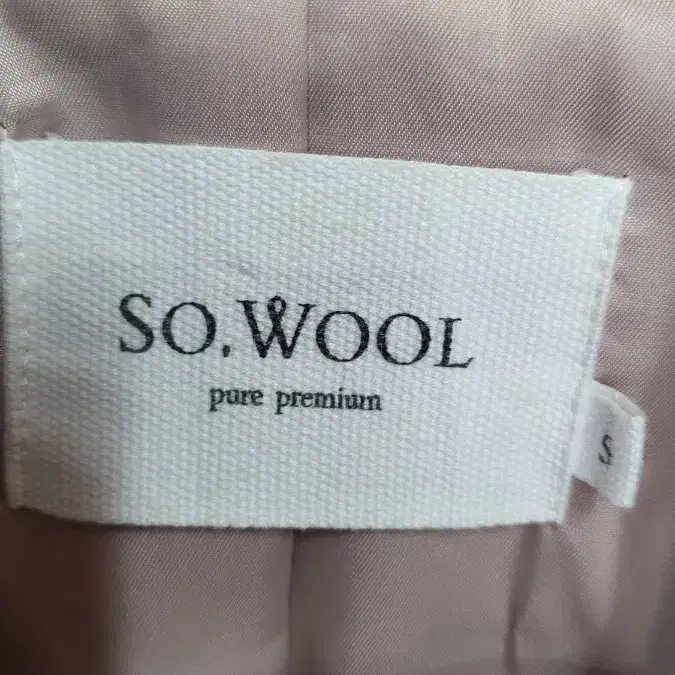 SO.WOOL 여성 66~작은77 모직자켓