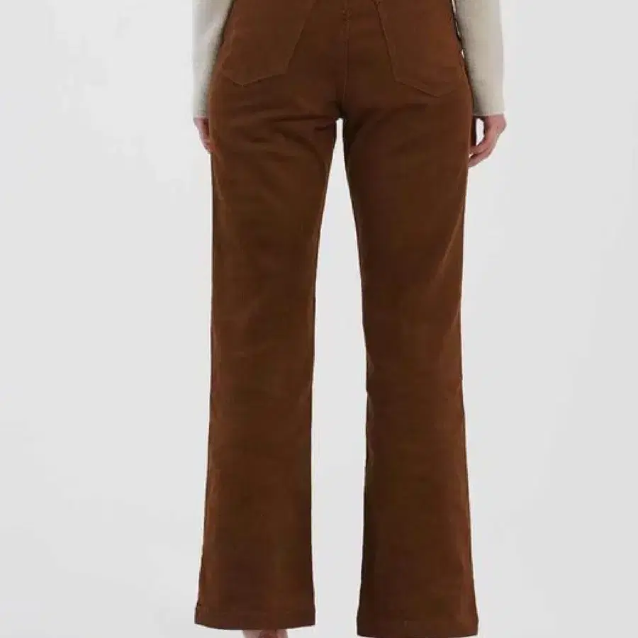 다이애그널 WESTERN CORDUROY BELT PANTS /brown