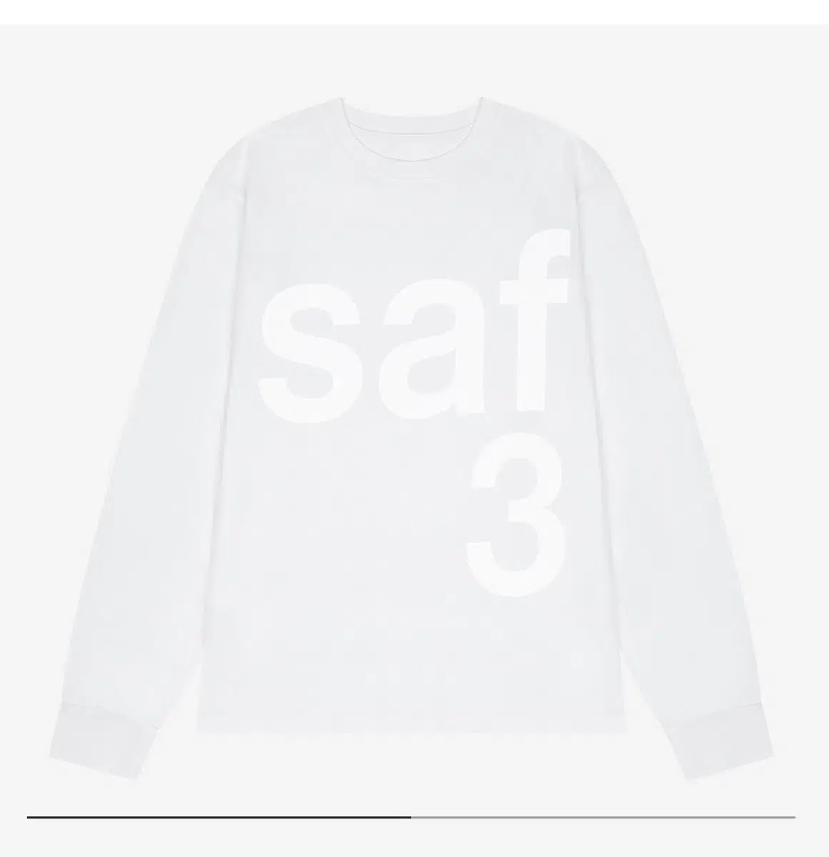 safarispot basic safari LS T-shirt white