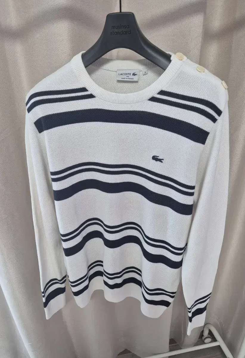 Lacoste / Real Burton cotton knit san France / 5