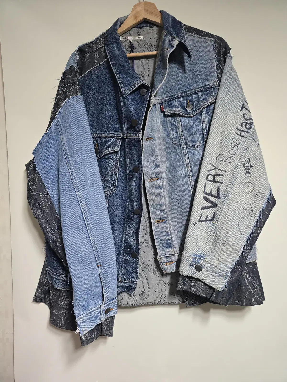 RebuildByNeedles - Vandana Patchwork Jeans Jacket