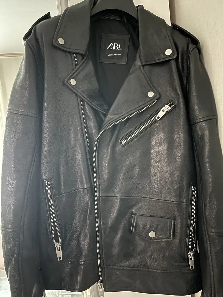 Zara Sheepskin Rider Jacket