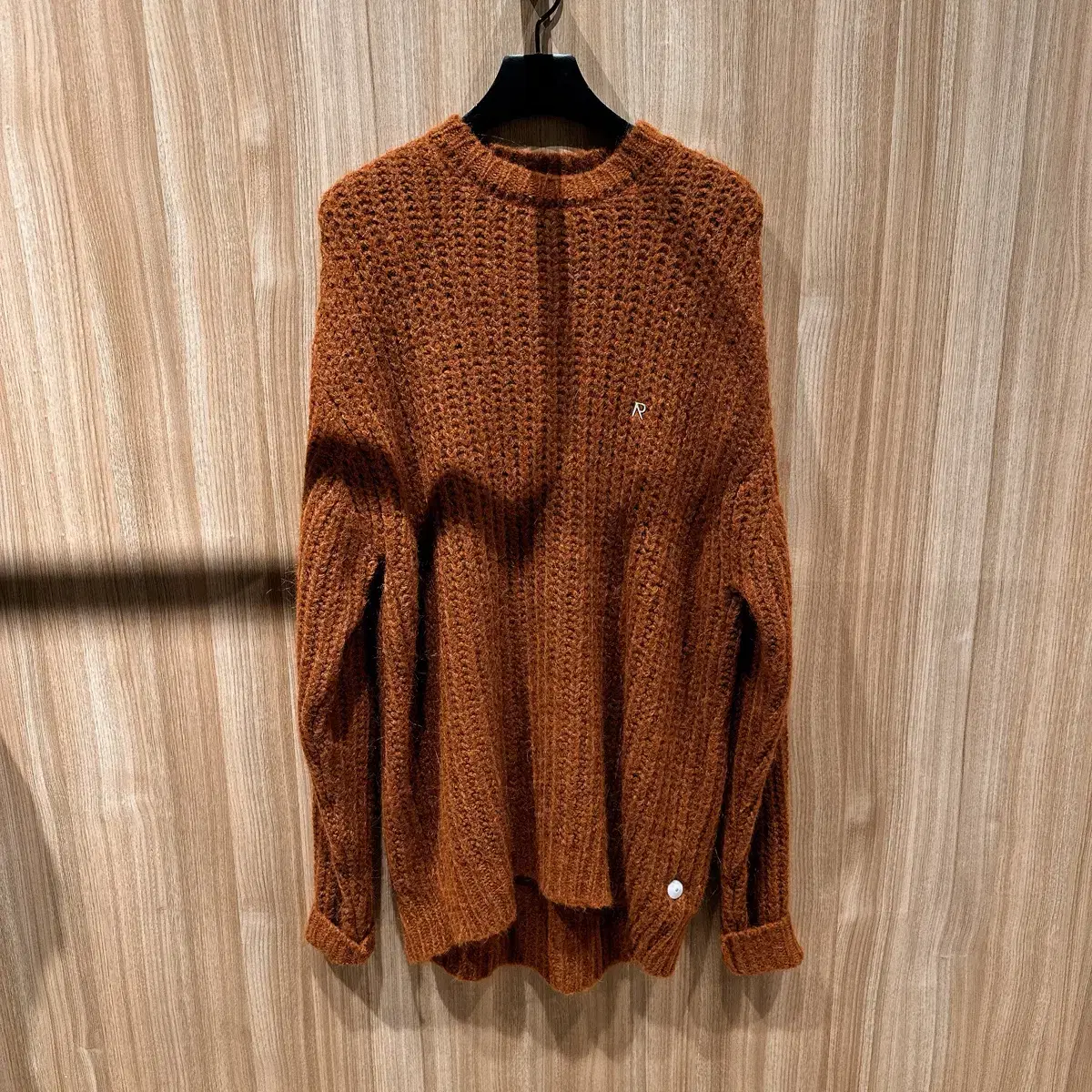 (Genuine/New) REPRESENT Men's Brown Oversized Knit