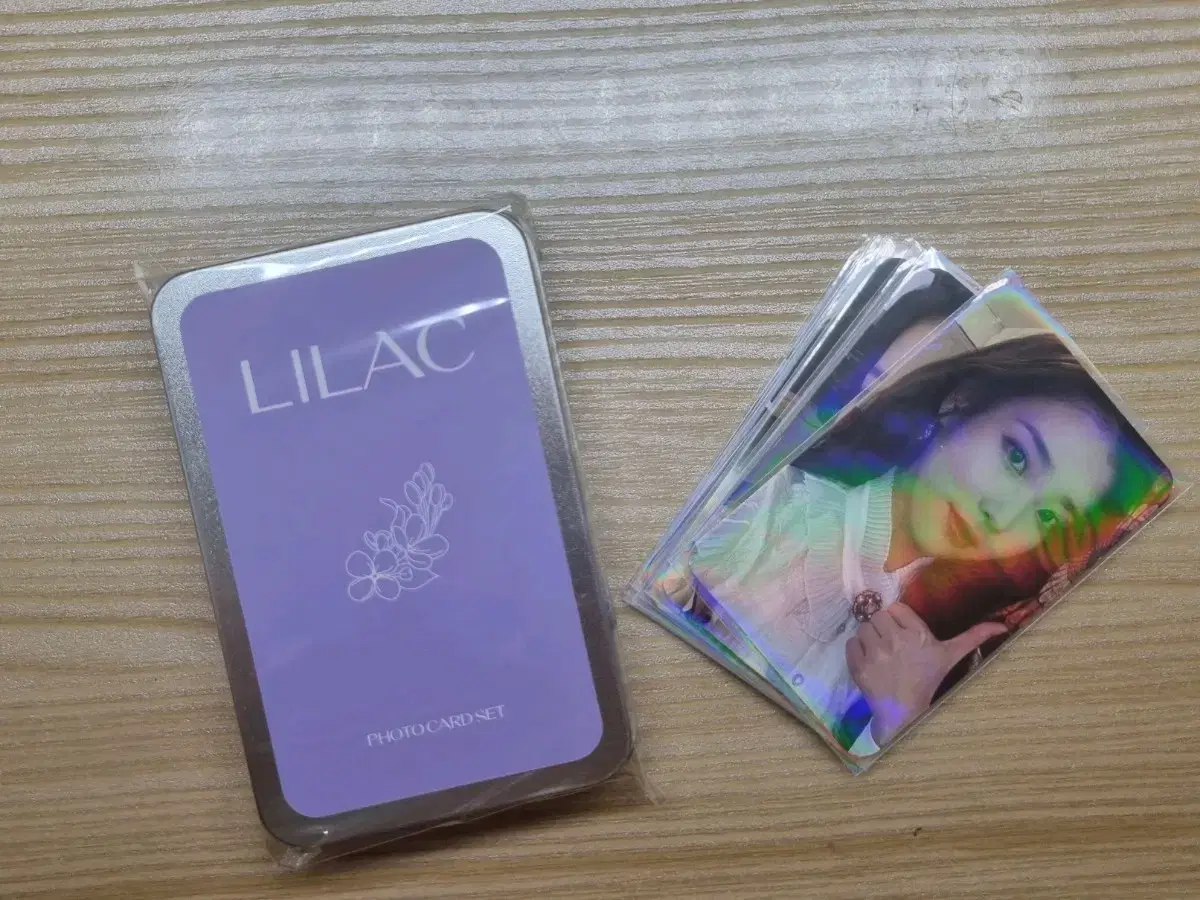 IU Lilac Photo Card Bulk WTS