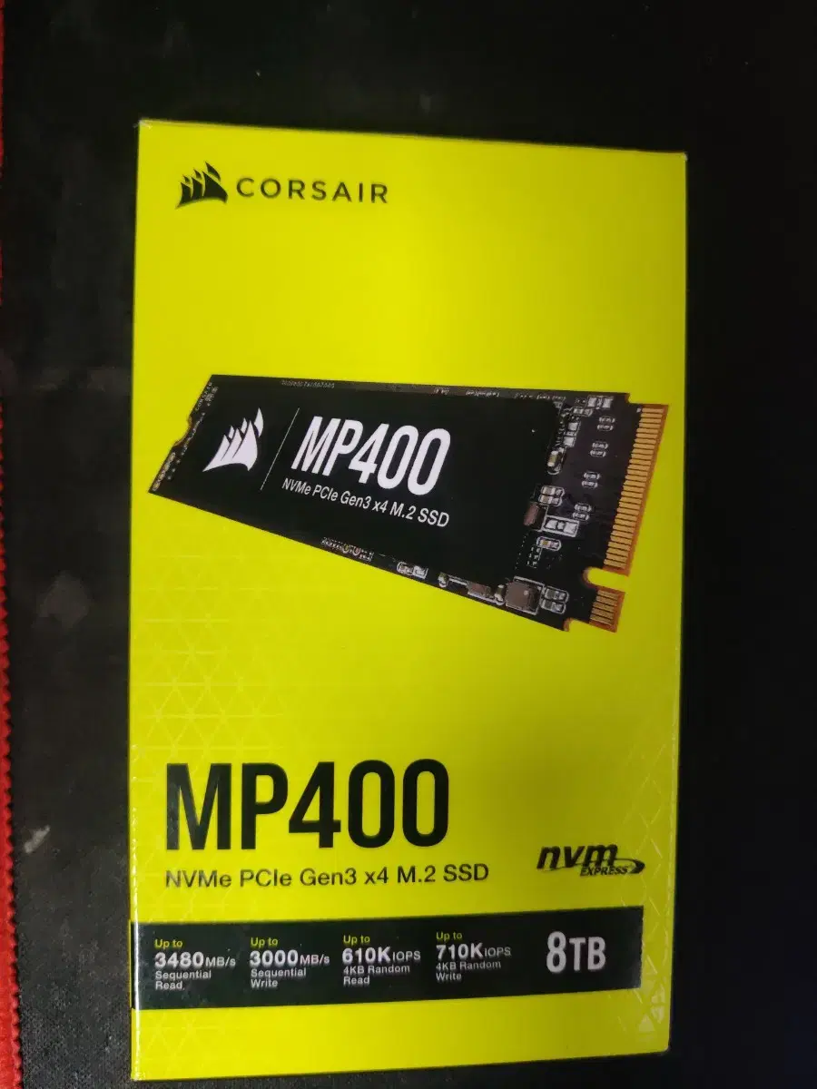 M.2 NVME 8TB 커세어 MP400 팝니다