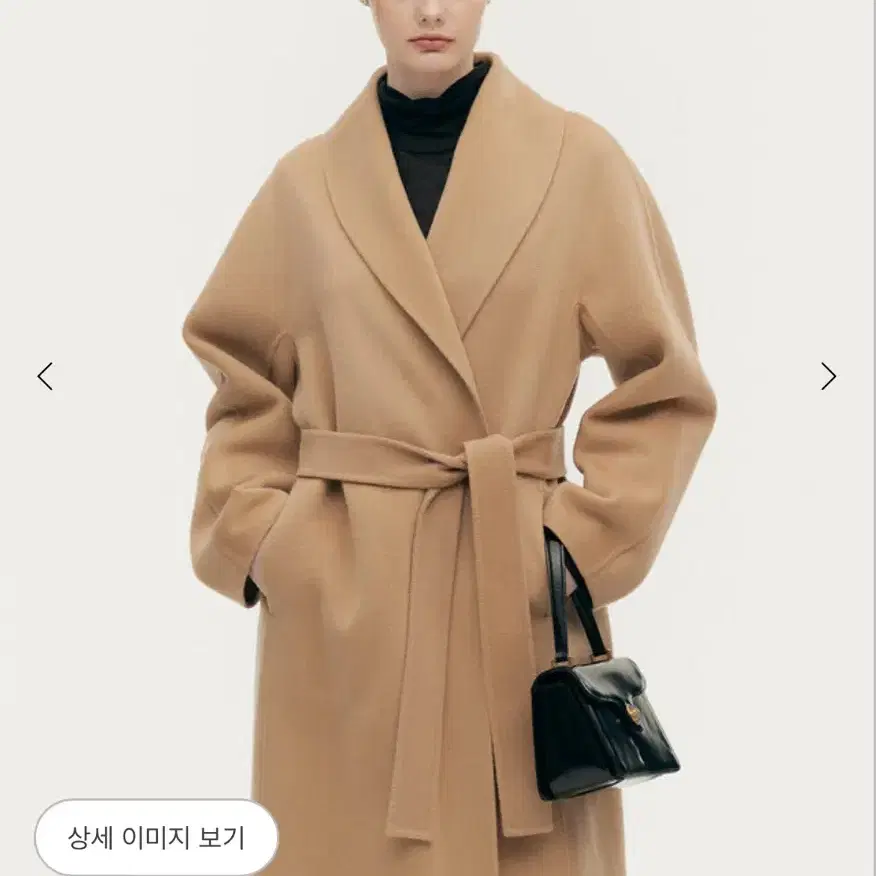 시에SIE 23FW 하임 숄 칼라 코트 카멜 스탠다드