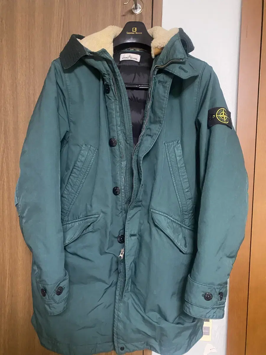 Stone Island David TC Fleece Mustang Down Padding Size 105