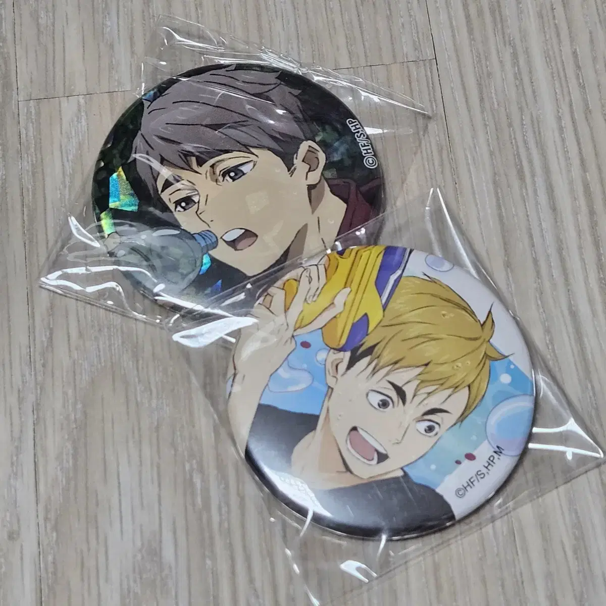 Bulk) Miya Water Gun Water Play One Fine Day Can Badge