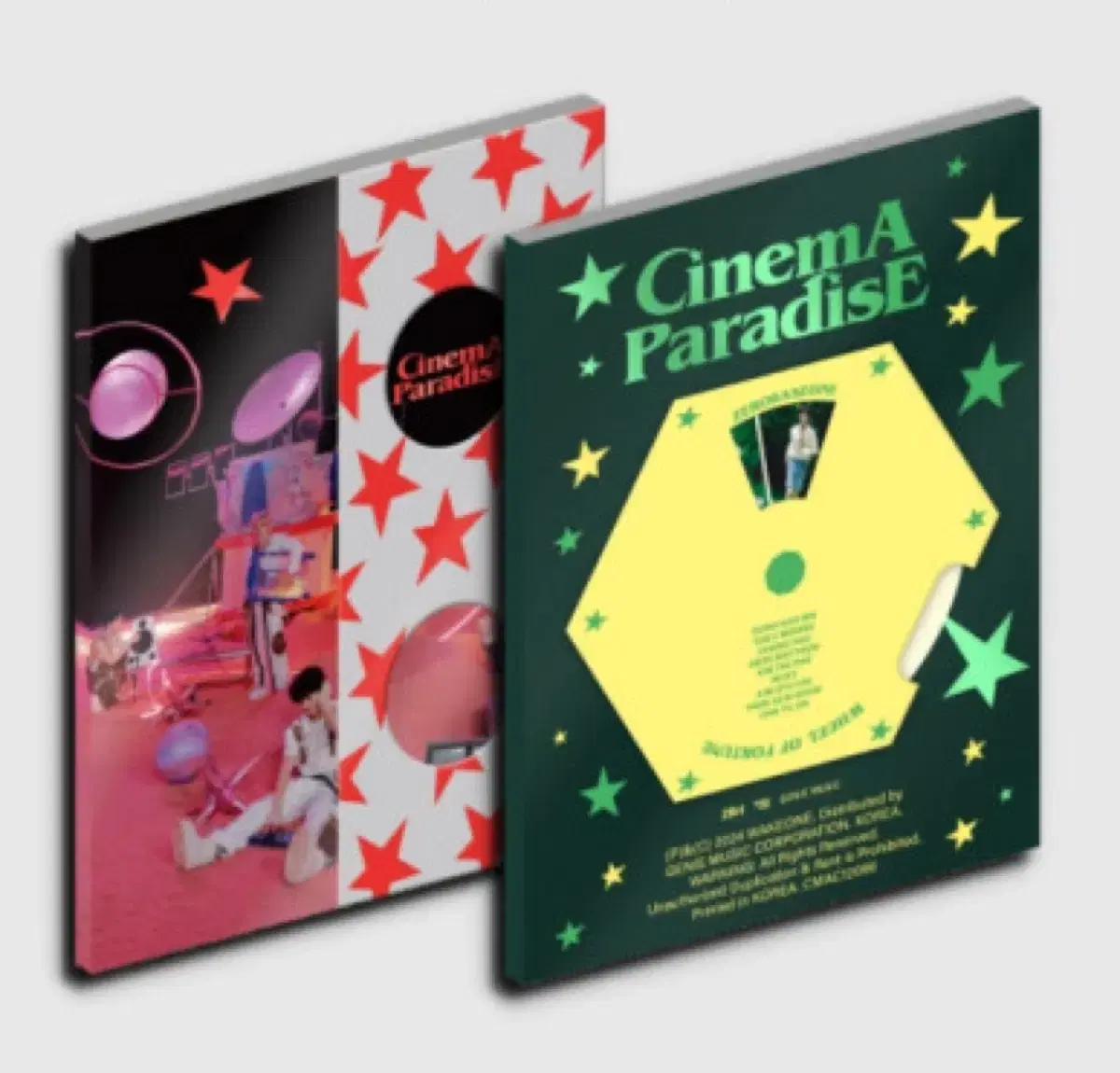 Zerobaseone Mini 4-pack Cinema Paradise sealed album