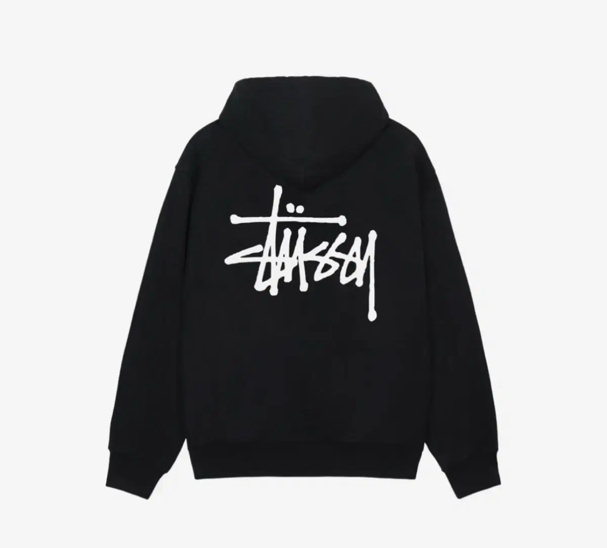 [XL] Stussy Basic Hoodie Black