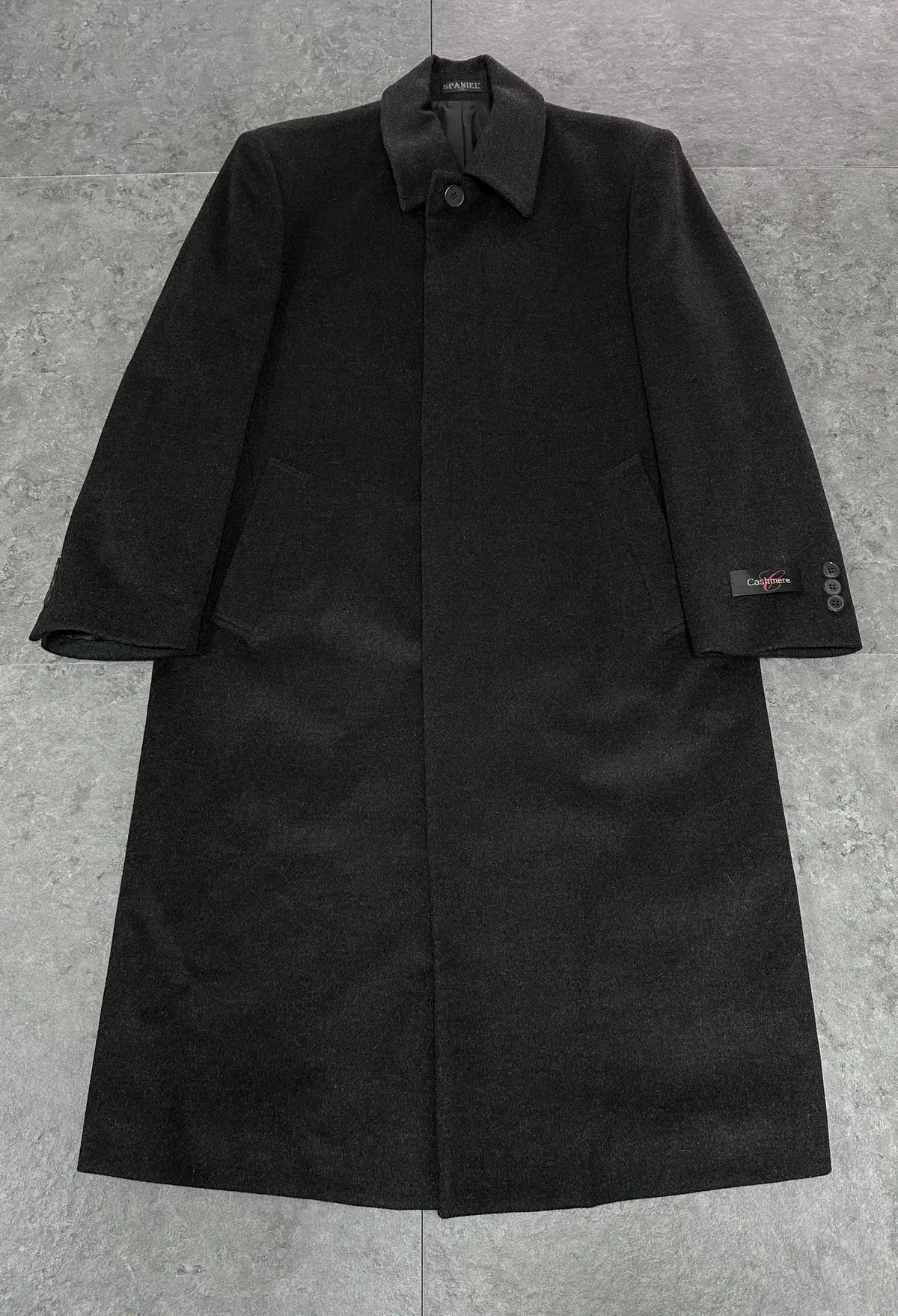 Vintage9 Cashmere30 Wool Long Coat