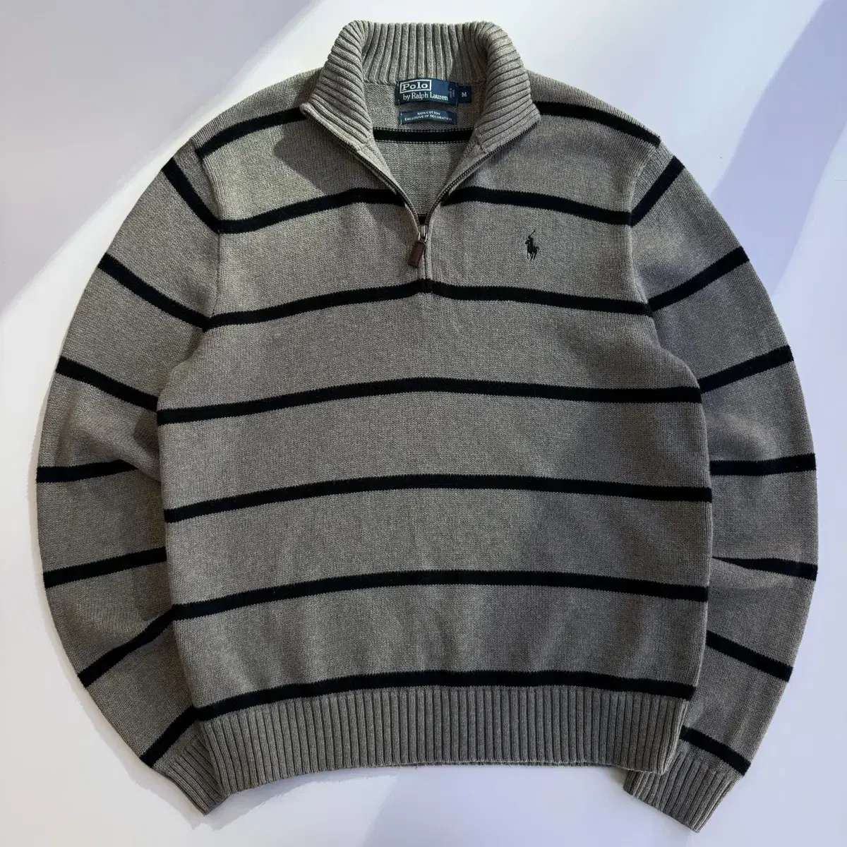 Polo Ralph Lauren Dangara cotton half-zip up knit