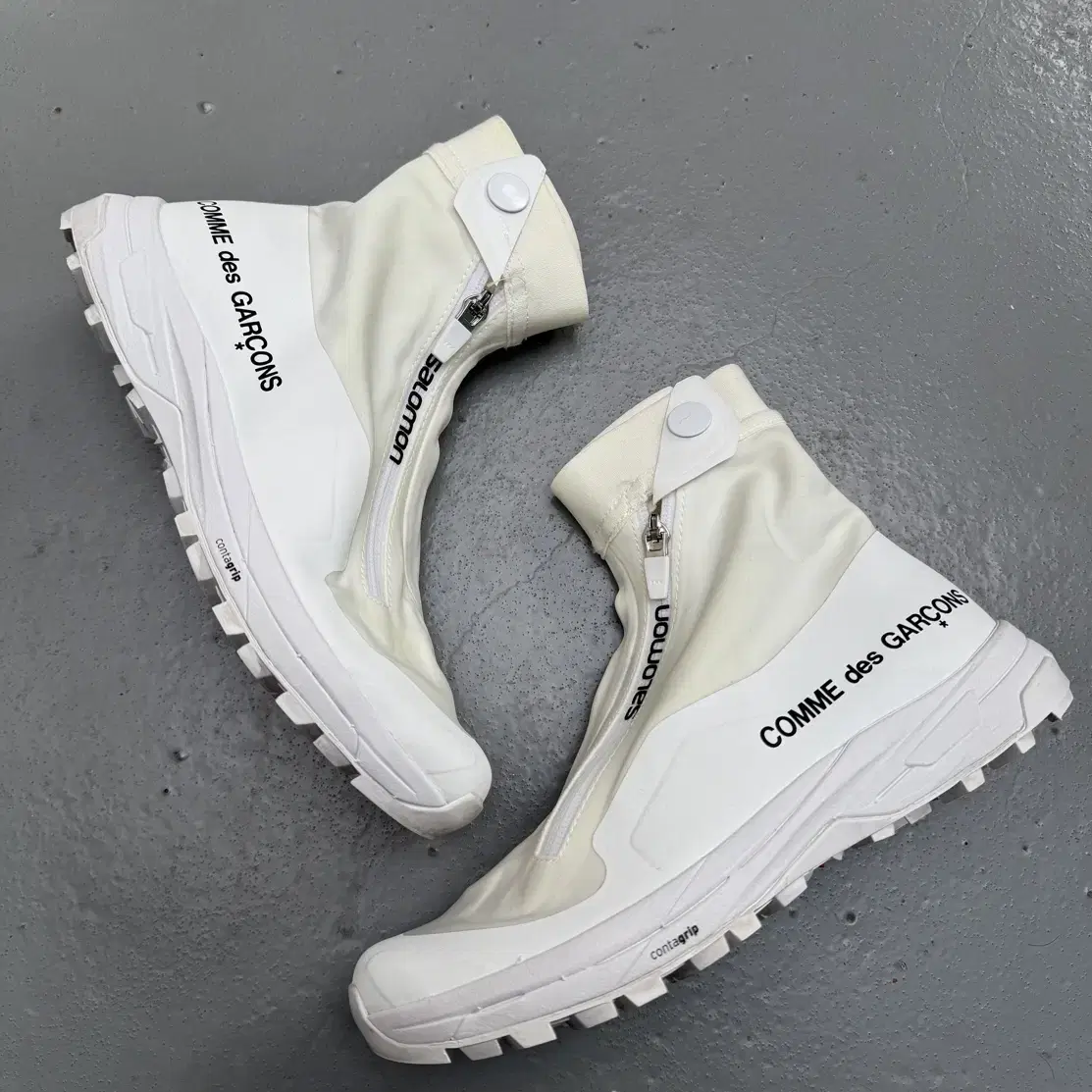 살로몬 x 꼼데가르송 XA-알파인 2 화이트 CDG x SALOMON