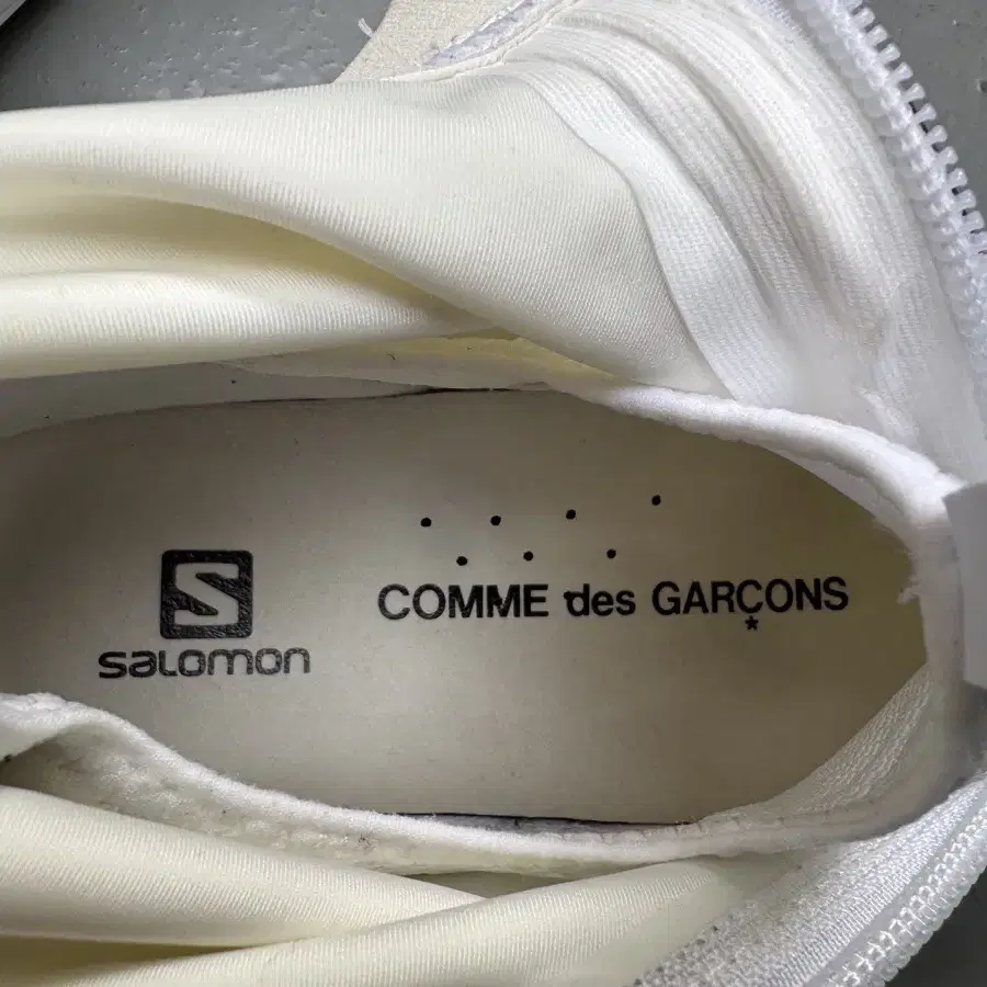 살로몬 x 꼼데가르송 XA-알파인 2 화이트 CDG x SALOMON