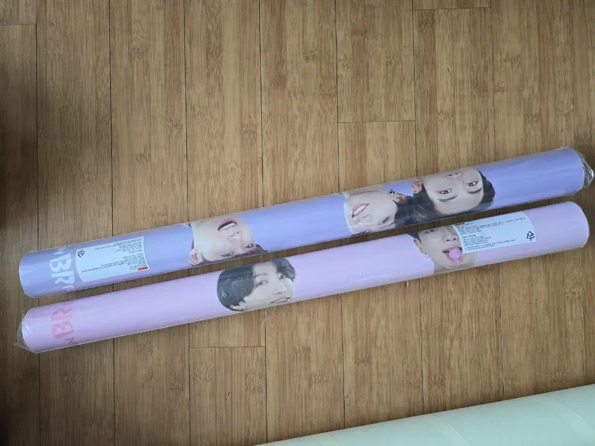 BTS Baskin Robbins poster 2 types sealed in bulk