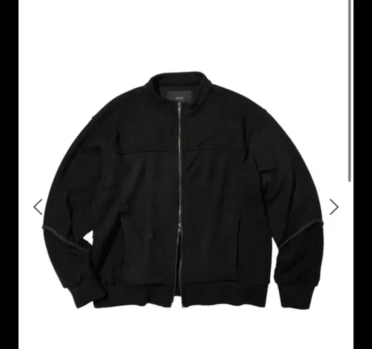 ETCE Smoked Knit Zip Up L