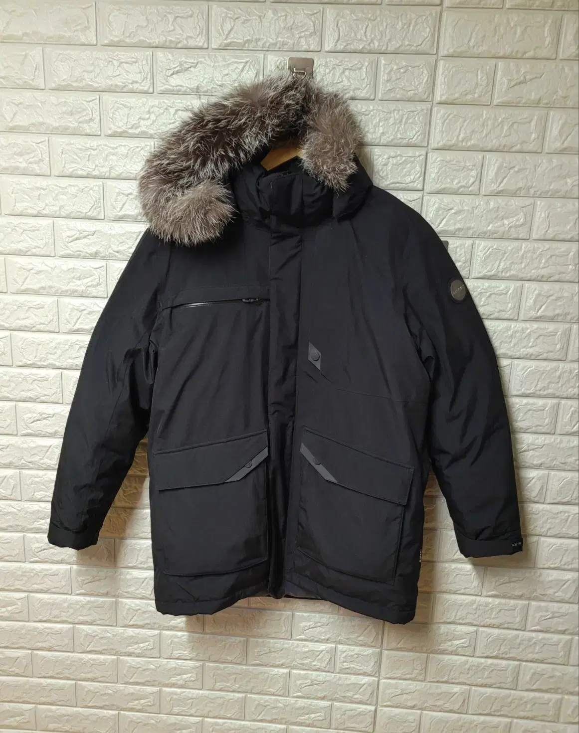 Black Yak Duck Down Parka Padding