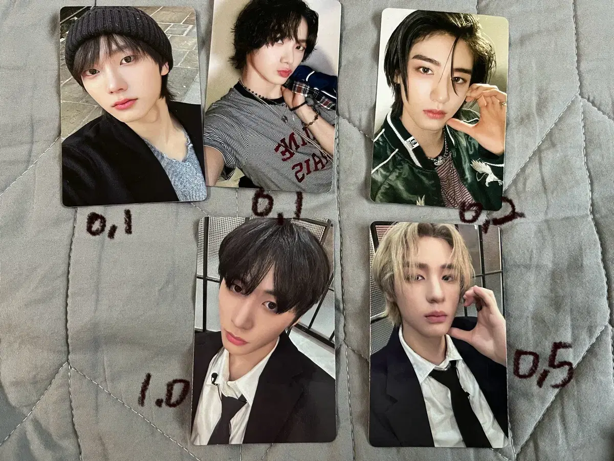 boynextdoor alpo unreleased photocard sungho leehan taesan