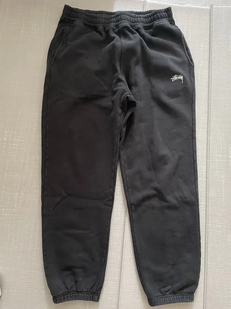 Stussy Stock Logo Sweatpants Black M