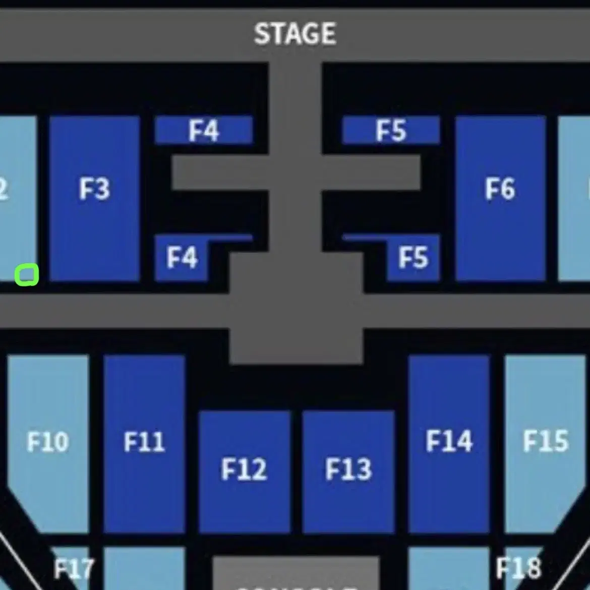 127 콘서트 첫콘 돌출 2열 양도