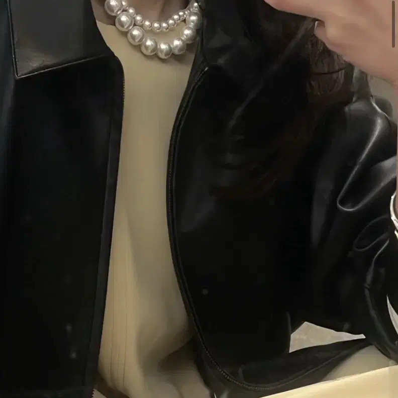 아상블라주 진주목걸이(Duet Layering Pearl Necklace