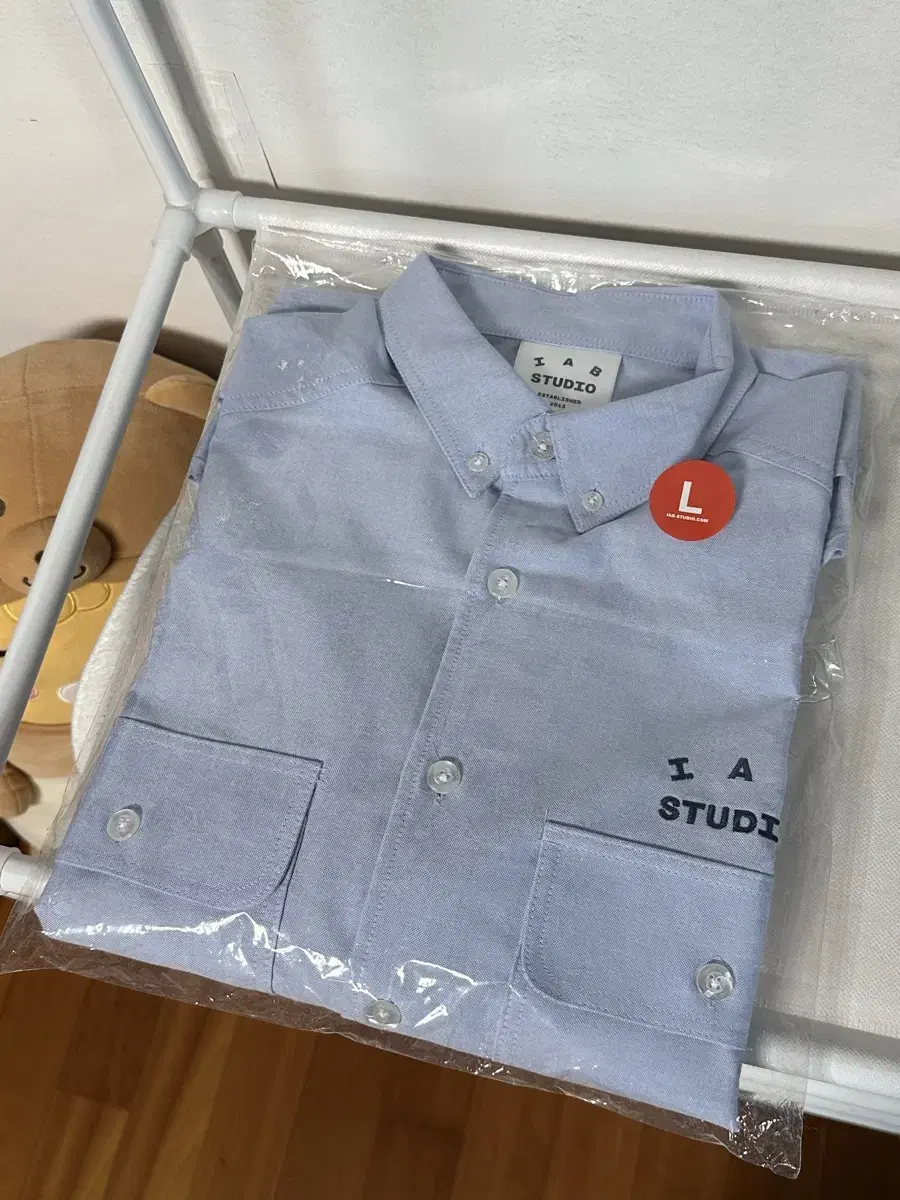 [L,New] iApp Workshirt Sky Blue (The Modern Limited)