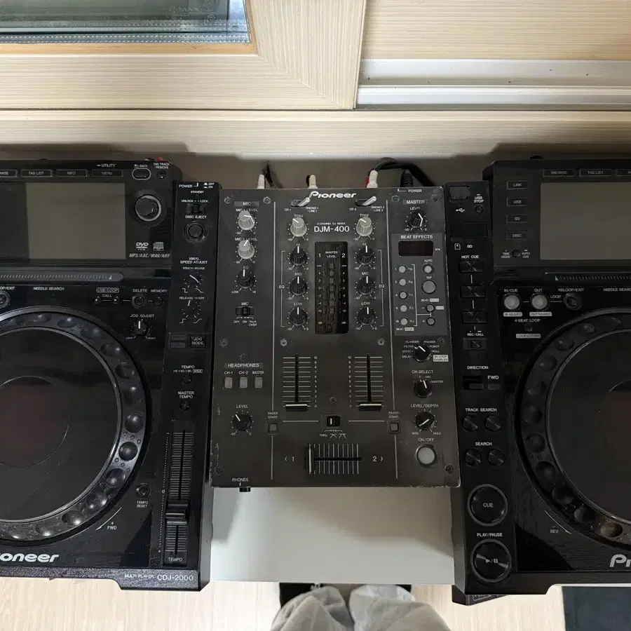 CDJ2000 + DJM-400