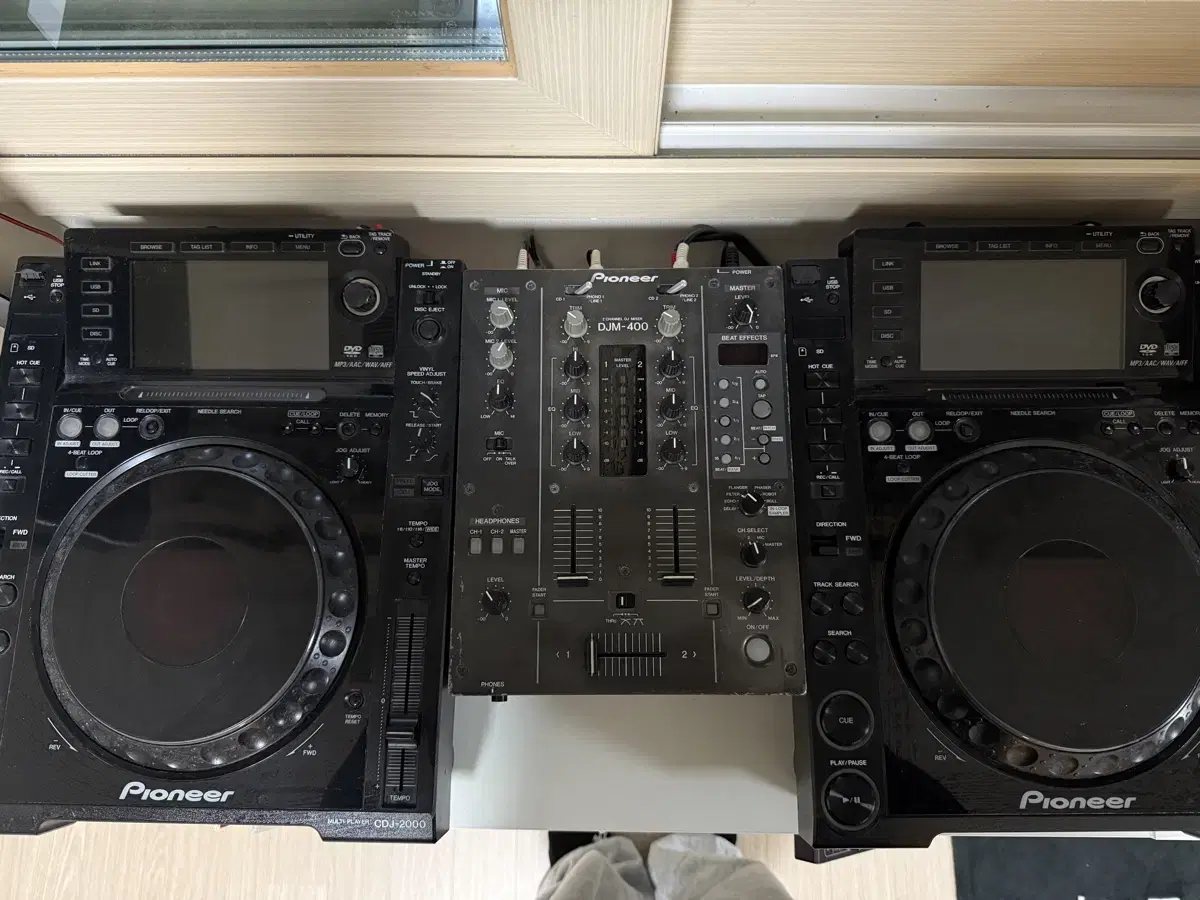 CDJ2000 + DJM-400