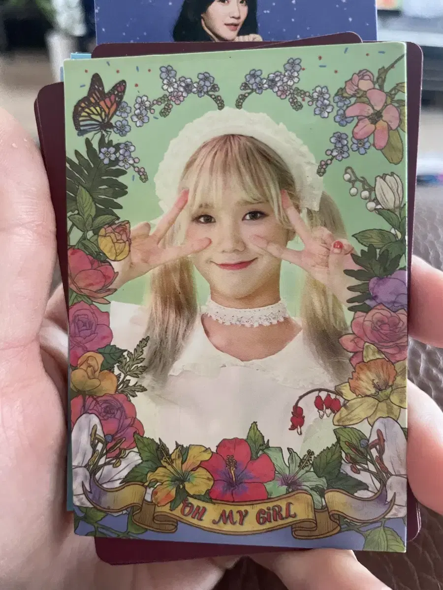 Oh My Girl Coloring Book mimi Special Kard