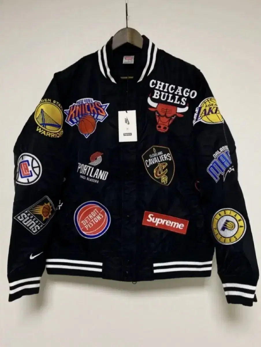 Supreme X NIKE NBA Team Warm-Up Jacket Black