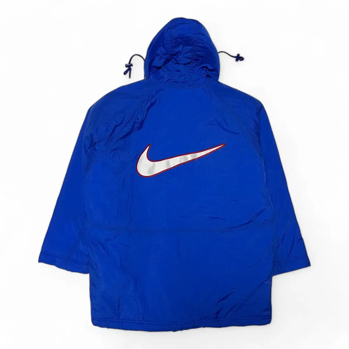 NIKE Nike Big Logo bloo Quilted Coach Jacket (XL)