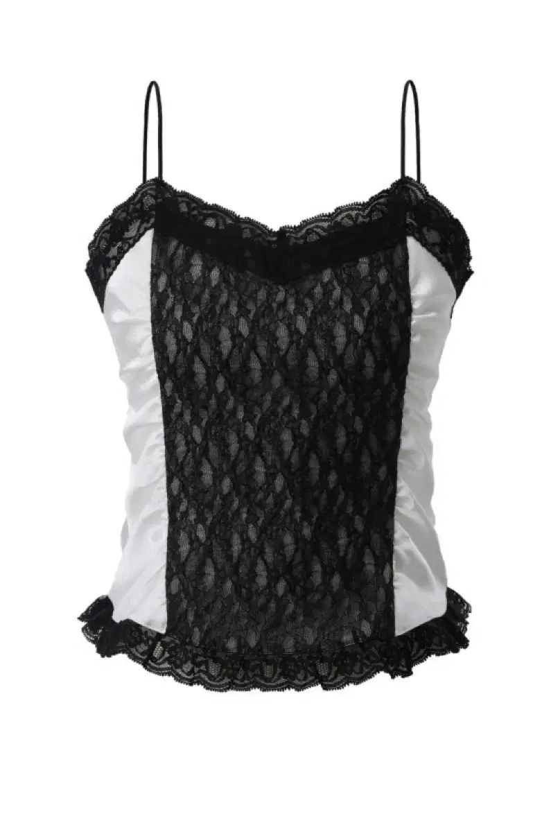 쓰리타임즈 floral lace camisole (m)/세리티룩북