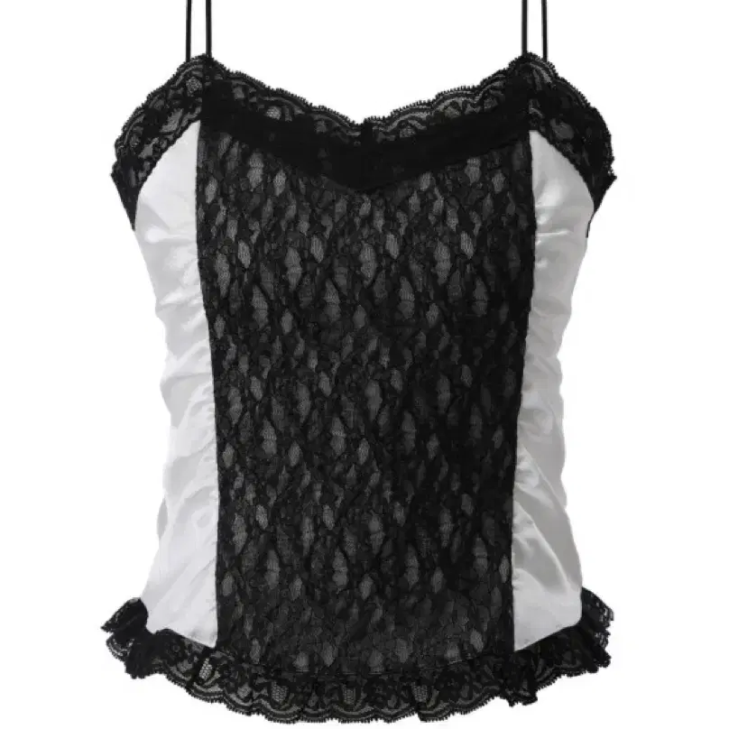 쓰리타임즈 floral lace camisole (m)/세리티룩북