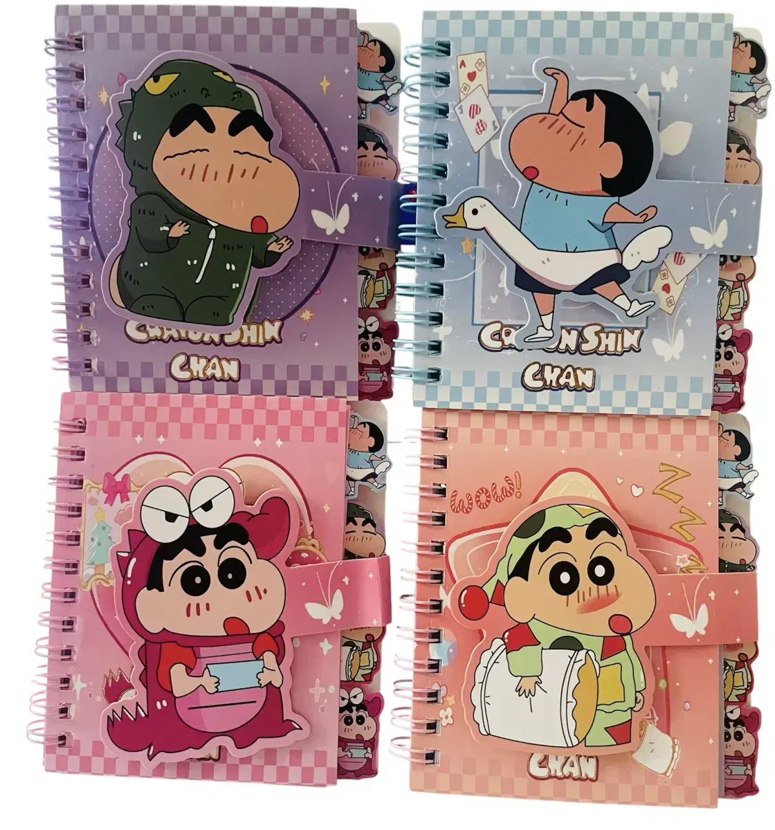 Changu Three-dimensional Notebook 4 pieces / Small quantity in stock