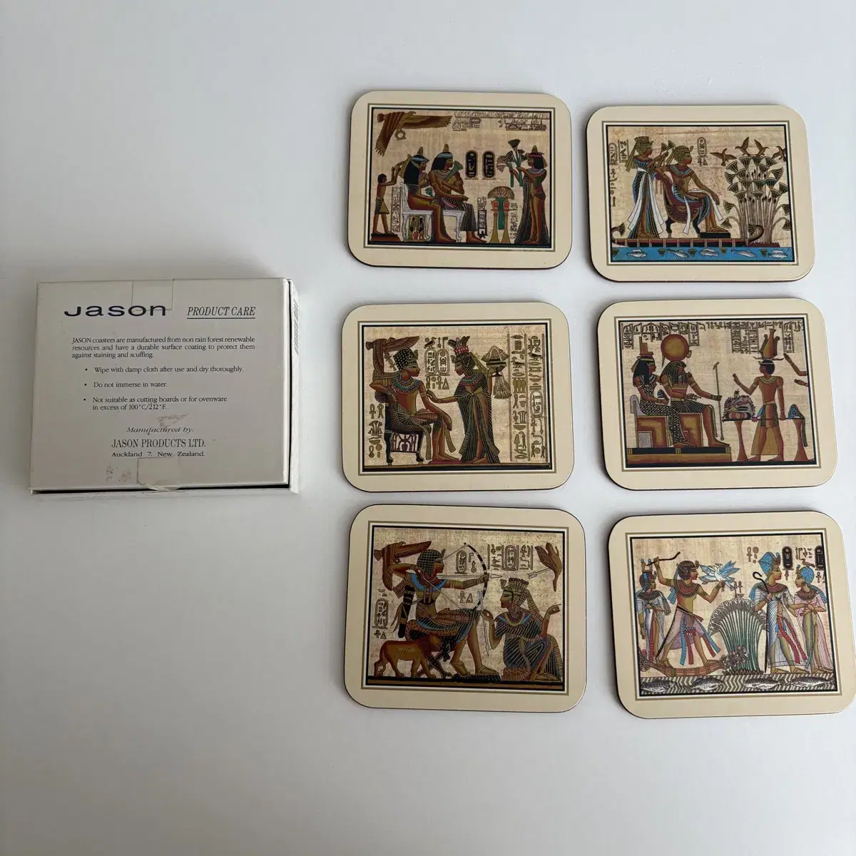 빈티지 Jason Coasters 이집트 코스터