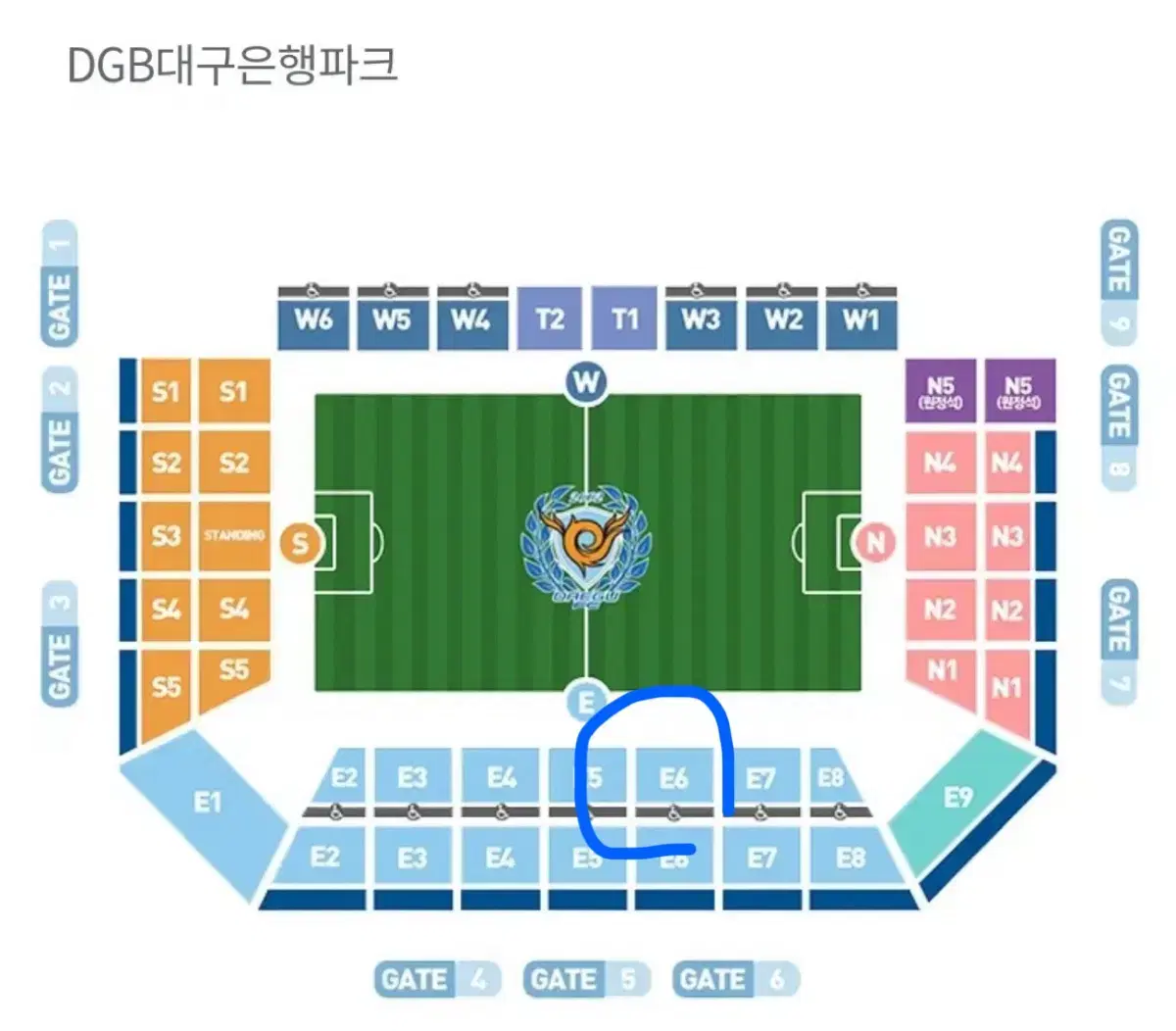 11/24일 대구vs인천 경기 (대팍)