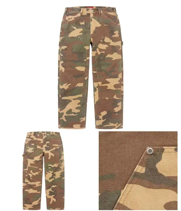 (size 34) Supreme Doubletree Painter Carpenter Woodland Camo 23ss