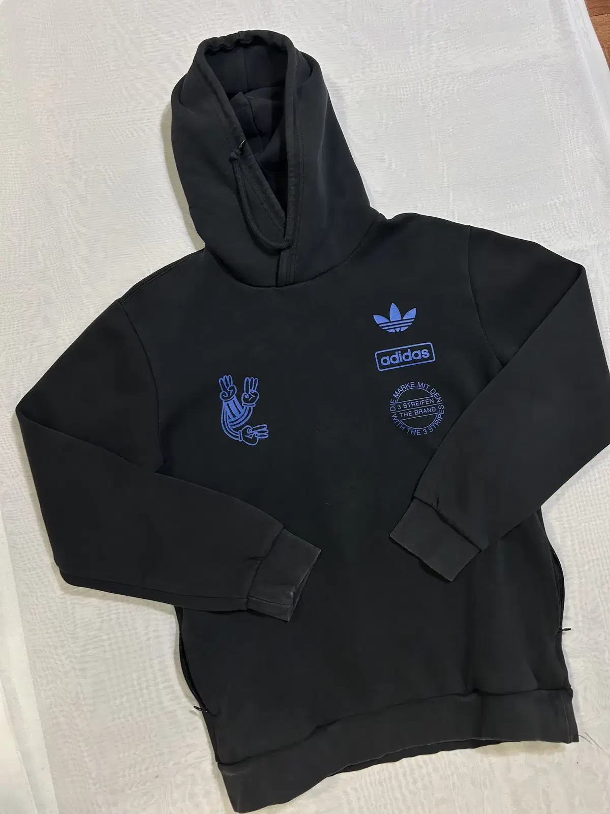 [S] Adidas Firebird Hoodie Black