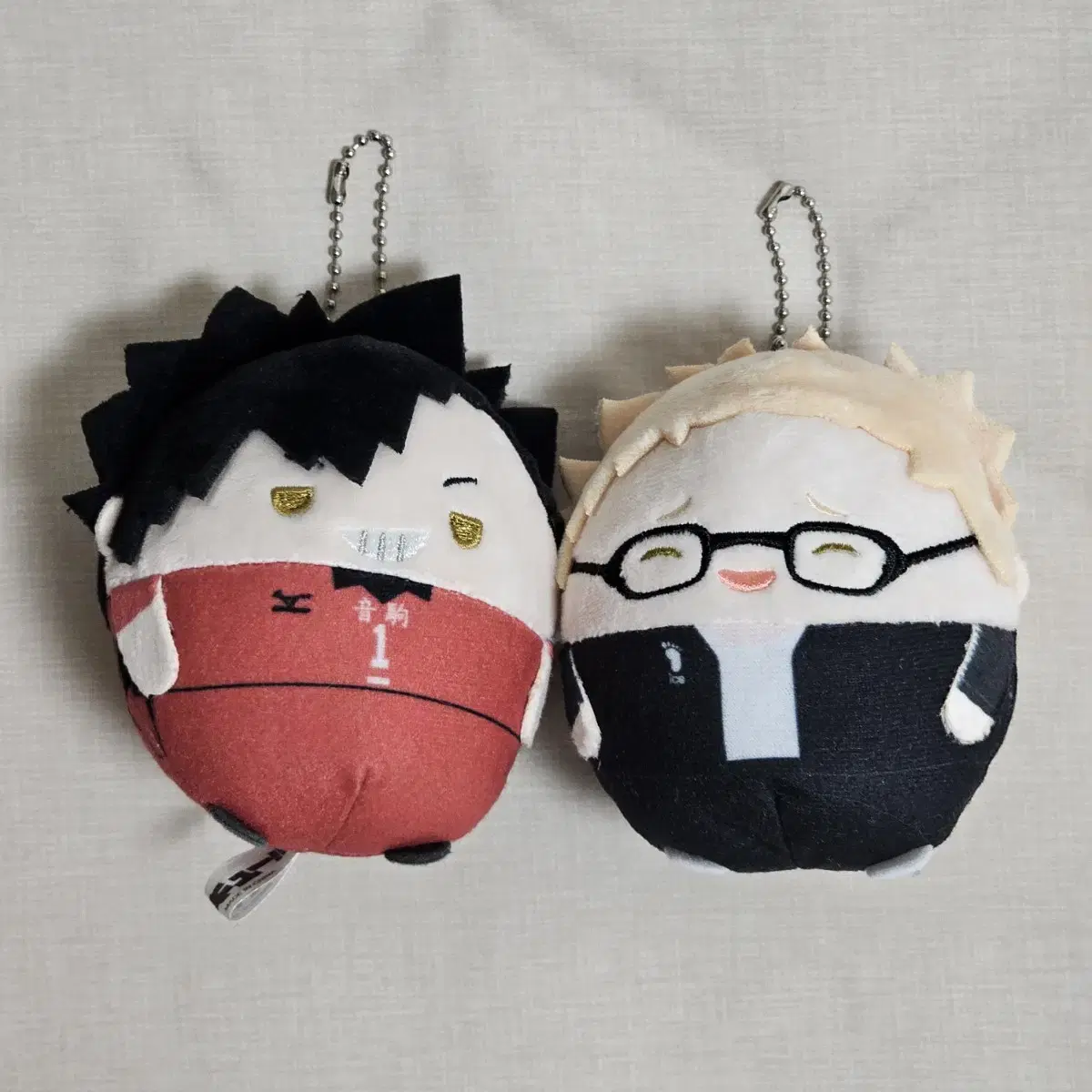 (bulk) haikyuu Kuroo Second Uniform / Tsukishima special Fuwakoro Ring S