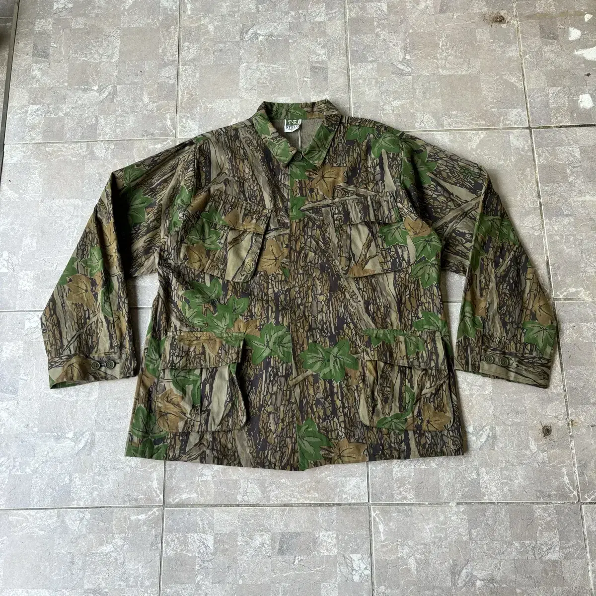 90s Tegament Jungle Puttyg Realtree Jacket L