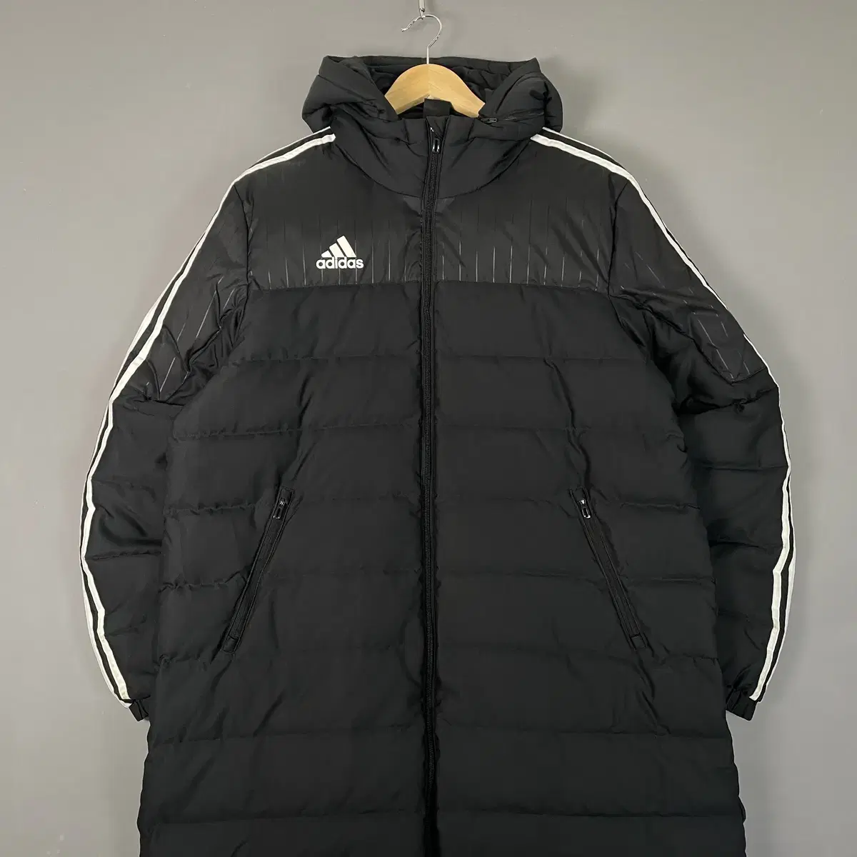 adidas Hooded Long Puffer Black XL [111904]