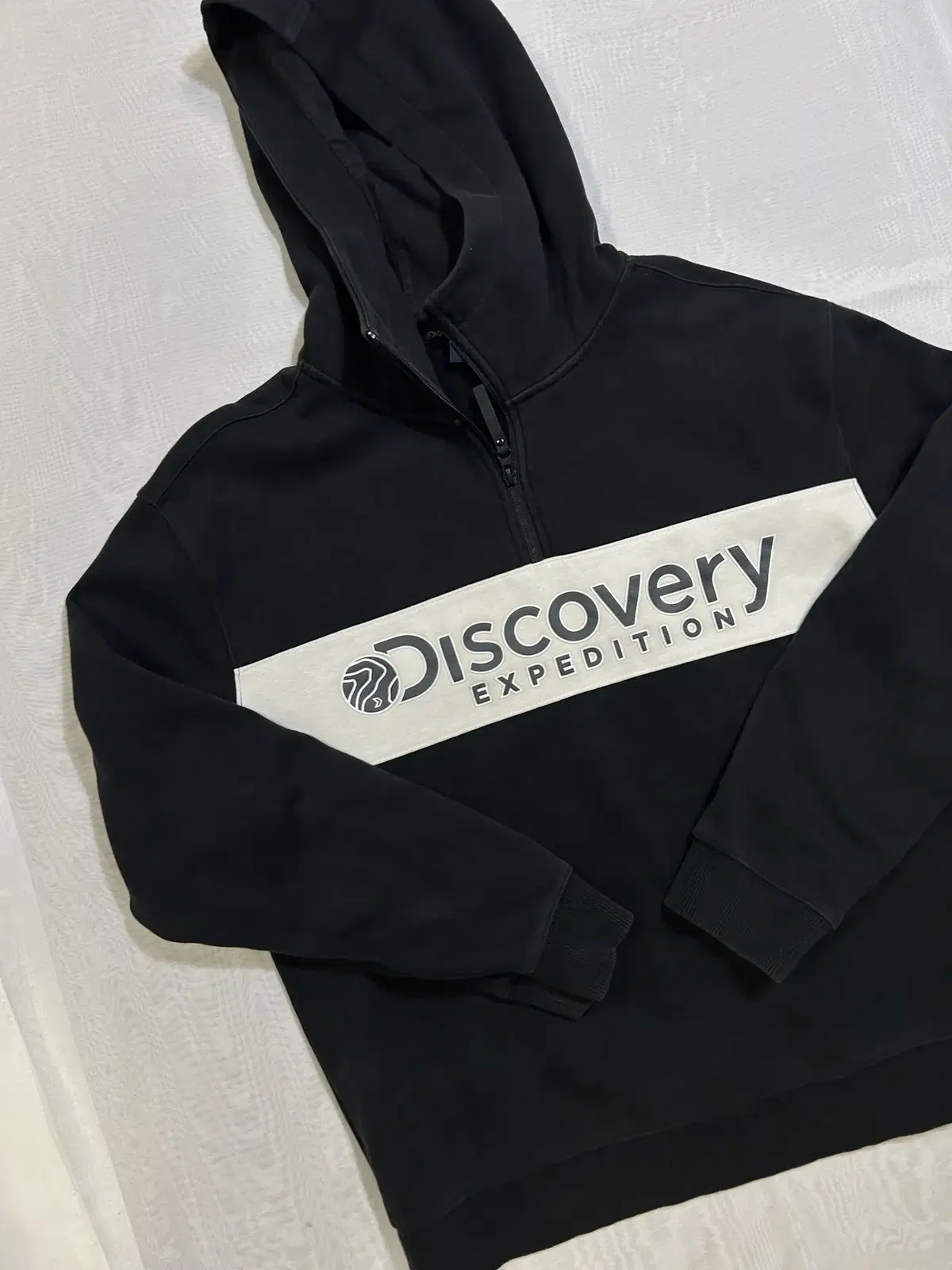 [XL] Discovery Anorak Hoodie Black